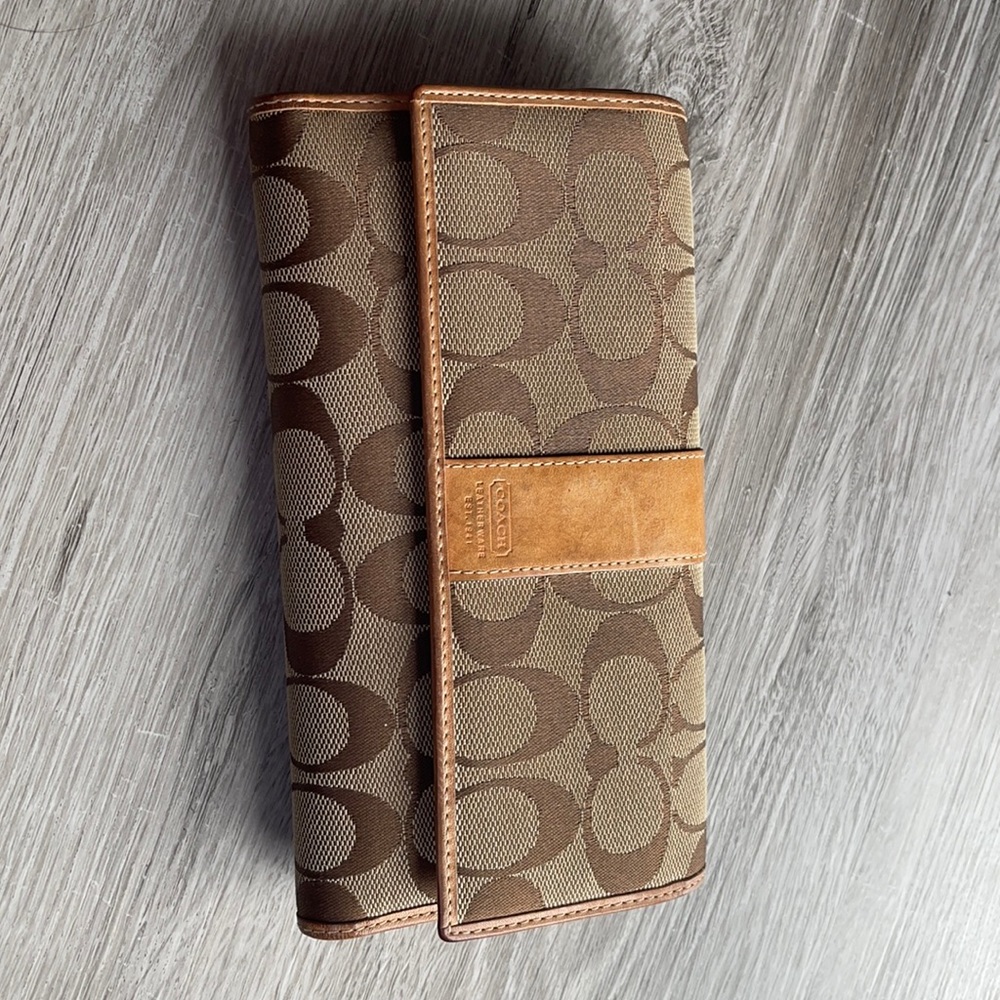 Coach lather wallet 1941
